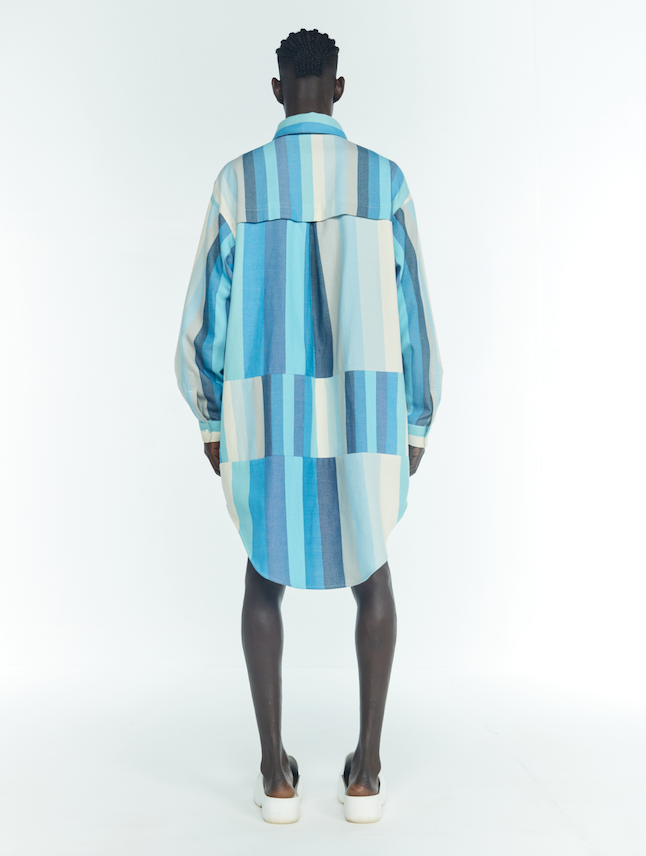 PANELED SHIRT