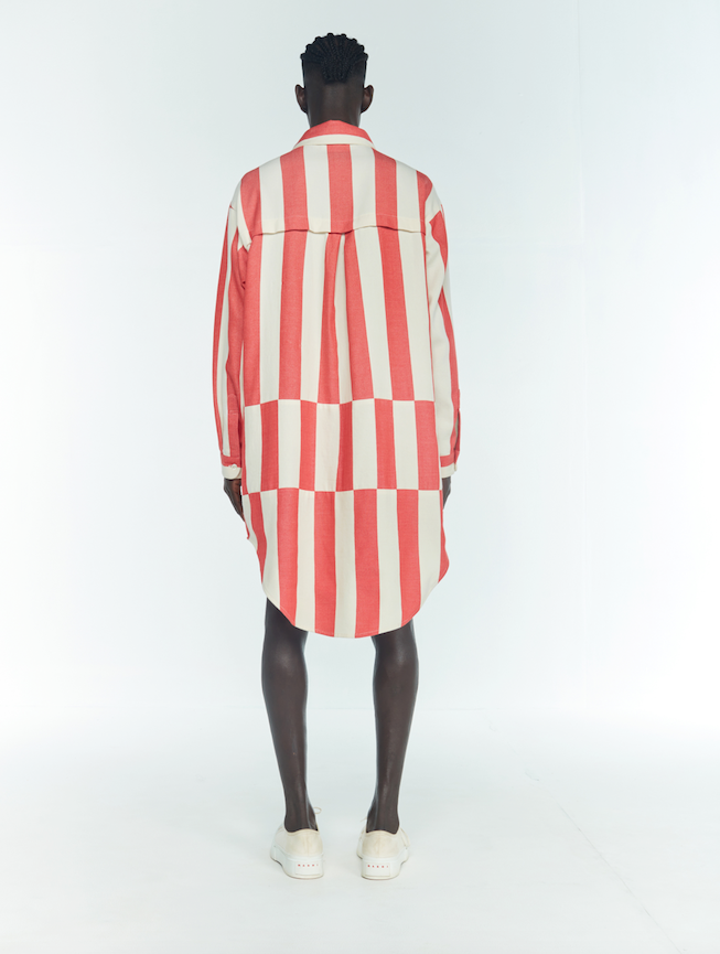 PANELED SHIRT